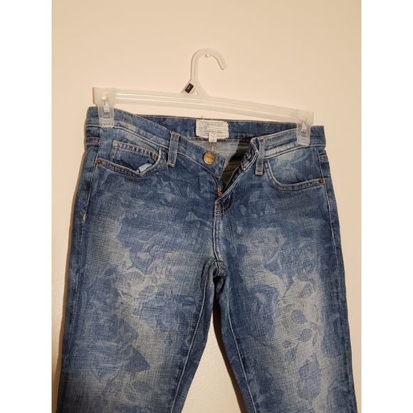 Women's Current Elliot Skinny Jeans, W30/L27, Light Blue - Picture 4 of 5